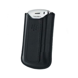 Imagen de ESTUCHE BLACKBERRY 8100 ORIGINAL POUCH EN COLOR NEGRO