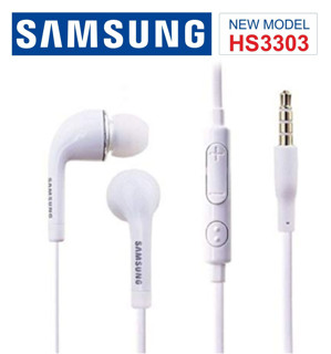 Imagen de HAND FREE Original SAMSUNG BLANCO CON ENTRADA DE 3.5MM EO-HS3303WE