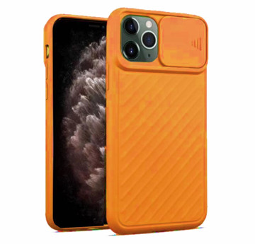 Imagen de PROTECTOR IPHONE 11 PRO SILICAM ORANGE