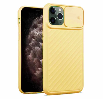 Imagen de PROTECTOR IPHONE 11 SILICAM YELLOW