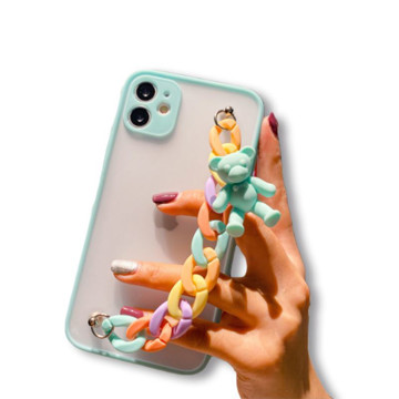 Imagen de PROTECTOR IPHONE 11 CORREA GREEN
