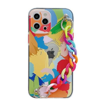Imagen de PROTECTOR IPHONE 11 CORREA MULTICOLOR