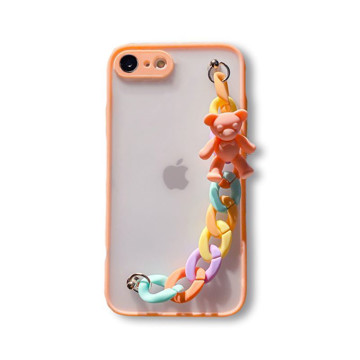 Imagen de PROTECTOR IPHONE 8 CORREA  MELON