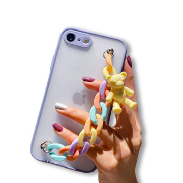 Imagen de PROTECTOR IPHONE 8 CORREA PURPLE