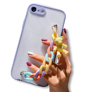 Imagen de PROTECTOR IPHONE 8 PLUS CORREA TPU PURPLE