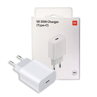 TIC. ADAPTADOR CARGADOR XIAOMI TIPO C 20W