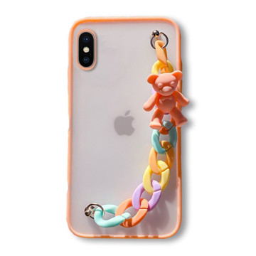 Imagen de PROTECTOR IPHONE X XS CORREA MELON