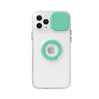 Imagen de PROTECTOR IPHONE 12 PRO MAX RINGCAM GREEN