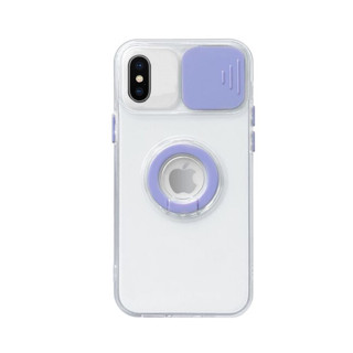 Imagen de PROTECTOR IPHONE X XS RINGCAM PURPLE