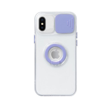 Imagen de PROTECTOR IPHONE X XS RINGCAM PURPLE