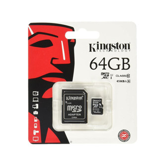 Imagen de MEMORIA MICROSD 64GB KINGSTON
