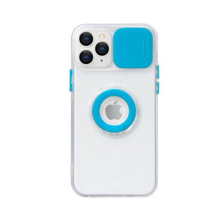 Imagen de PROTECTOR IPHONE 13 PRO MAX RINGCAM CELESTE