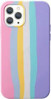 Imagen de PROTECTOR IPHONE 14 SILICONA RAINBOW
