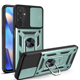 Imagen de PROTECTOR SAMSUNG A34 CAMRING GREEN