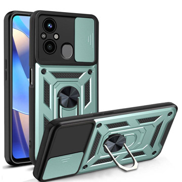 Imagen de PROTECTOR XIAOMI REDMI 12C CAMRING GREEN