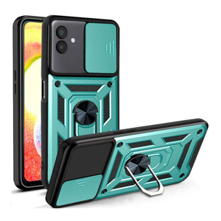 Imagen de PROTECTOR SAMSUNG A04E CAMRING GREEN