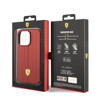 Imagen de FUNDA FERRARI IPHONE 14 PRO LINE RED 2385