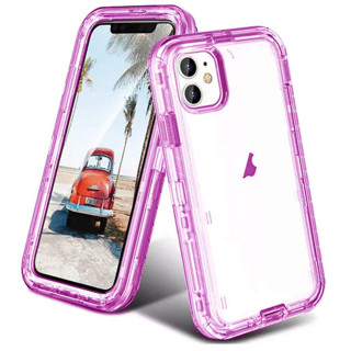 Imagen de PROTECTOR IPHONE 11 ROBOT 360 PINK