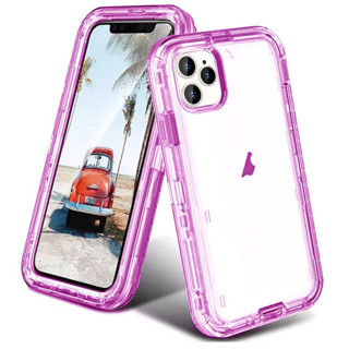 Imagen de PROTECTOR IPHONE 11 PRO ROBOT 360 PINK