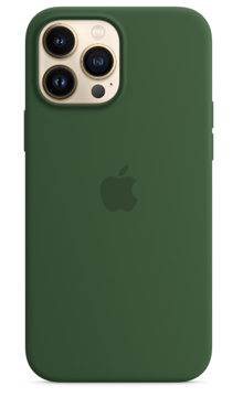 Imagen de Funda Silicona Apple iPhone 13 Pro Magsafe Verde Militar