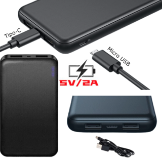 Imagen de POWER BANK 10000 TIPO C PD 20W - 2 USB