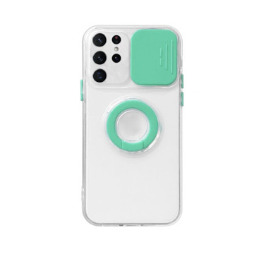 Imagen de PROTECTOR SAMSUNG S22 ULTRA RINGCAM GREEN