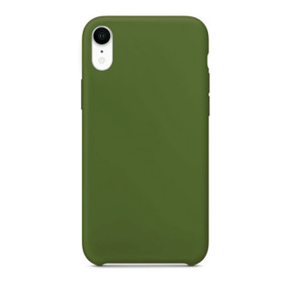 Imagen de Protector iPhone XR Simil Original Verde Militar