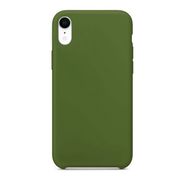 Imagen de Protector iPhone XR Simil Original Verde Militar