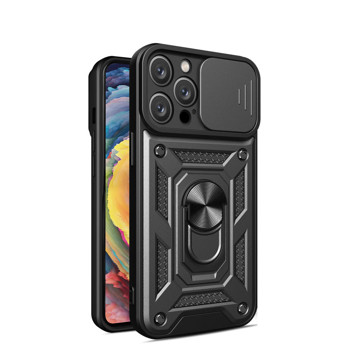 Imagen de PROTECTOR IPHONE 15 PRO CAMRING BLACK
