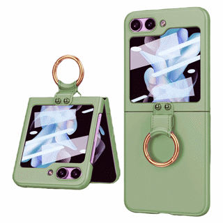 Imagen de PROTECTOR SAMSUNG Z FLIP 5 FLIPRING GREEN
