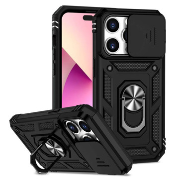 Imagen de PROTECTOR IPHONE 14 PRO MAX CAMRING BLACK