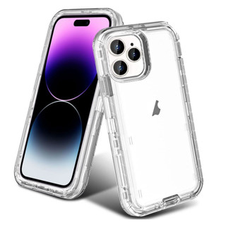 Imagen de PROTECTOR IPHONE 15 PRO ROBOT 360 CLEAR