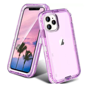 Imagen de PROTECTOR IPHONE 15 PRO ROBOT 360 PURPLE