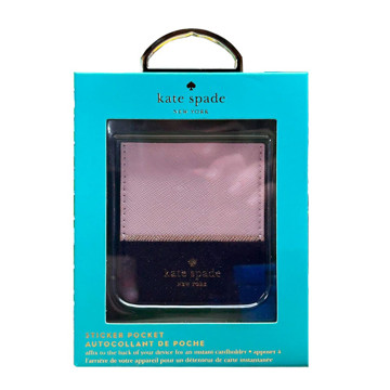 Imagen de PORTA TARJETAS KATE SPADE NEW YORK PINK BLACK