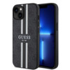 Imagen de FUNDA GUESS IPHONE 15 STRIPES BLACK 6257