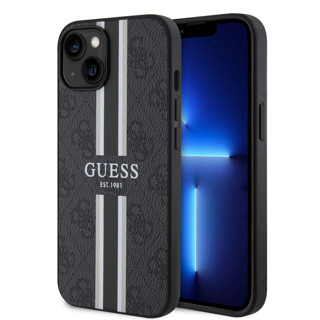 Imagen de GUESS IPHONE 15 STRIPES BLACK 6257