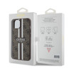 Imagen de FUNDA GUESS IPHONE 15 STRIPES BROWN 6295