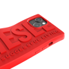 Imagen de FUNDA DIESEL IPHONE 15 SILICONE WAVY 54116 RED