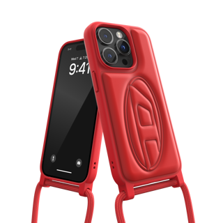 Imagen de DIESEL IPHONE 14 PRO CORREA 50279 RED
