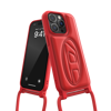 Imagen de FUNDA DIESEL IPHONE 14 PRO CORREA 50279 RED