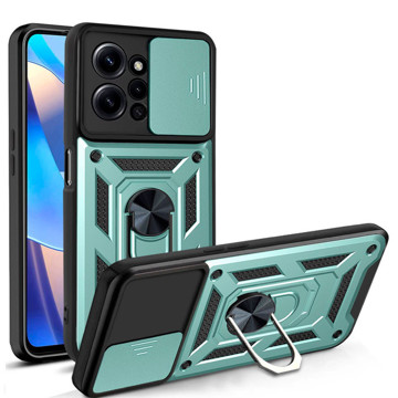 Imagen de PROTECTOR XIAOMI REDMI 12 CAMRING GREEN