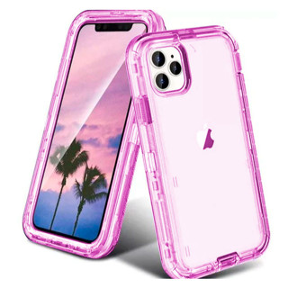 Imagen de PROTECTOR IPHONE 15 PRO ROBOT 360 PINK