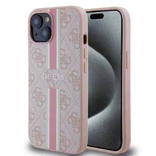 Imagen de GUESS IPHONE 15 STRIPES PINK 6332