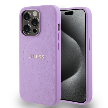 Imagen de FUNDA GUESS IPHONE 15 PRO MAGSAFE PURPLE 5926