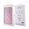 Imagen de FUNDA GUESS IPHONE 15 PRO LEATHER PINK 9765