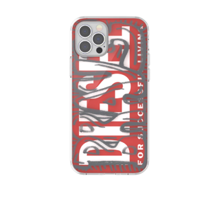Imagen de DIESEL IPHONE 12 SNAP 42567 RED GREY