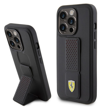 Imagen de FUNDA FERRARI IPHONE 15 PRO GRIP STAND 0459