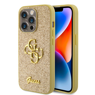 Imagen de GUESS IPHONE 15 PRO GLITTER GOLD 7808