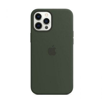 Imagen de SILICONA MAGSAFE ORIGINAL IPHONE 13 VERDE MILITAR