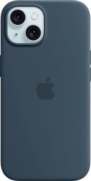 Imagen de Silicona Magsafe iPhone 15 Storm Blue